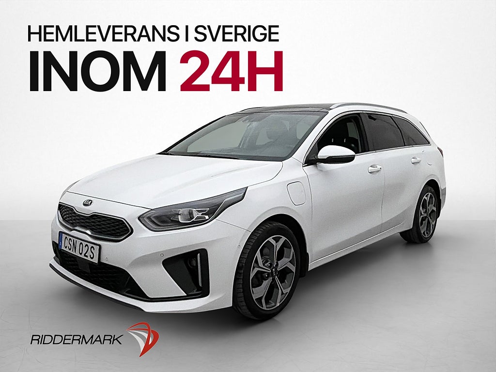 Kia Ceed SW PHEV Advance Plus 2 T-lucka Kamera Skinn CarPlay