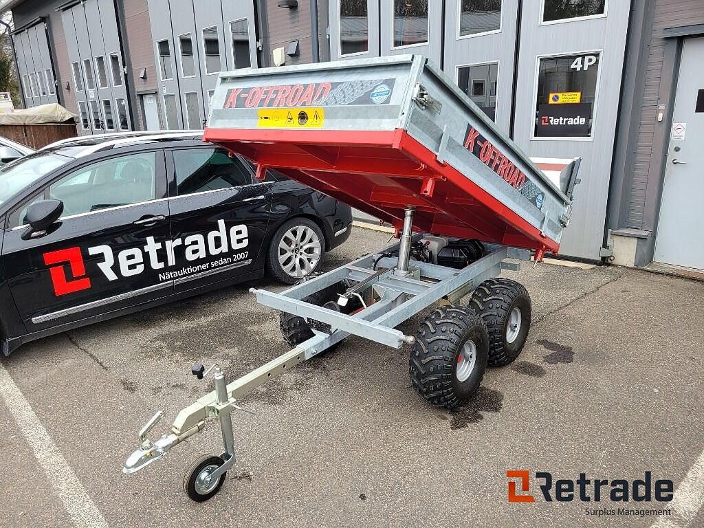 GAR ATV Tippkärra K-Vagnen K-Offroad 