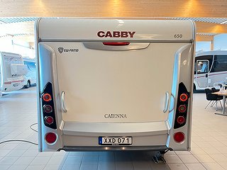 Husvagn, 1-axl Cabby 650 F2C Caienna  5 av 27