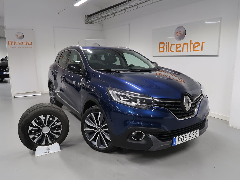 Renault Kadjar 1.2 TCe V-Däck ingår BOSE-Skinn-Elstol-Kamera-Navi-Keyl
