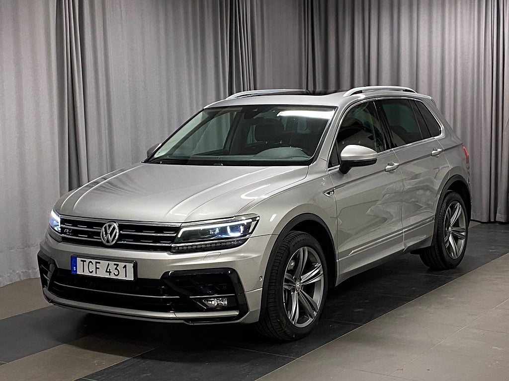 Volkswagen Tiguan GT 2.0 TDI 190 4M R-Line Pano Värmare Drag