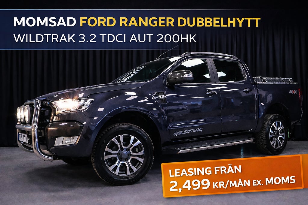 Ford ranger Dubbelhytt Wildtrak 3.2 4x4 200HK FLAKLOCK XL DRAG MOMS