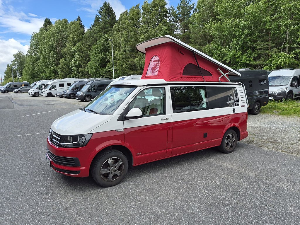 Westfalia Kepler 60 bensin 150 hk, 4 platser, dragkrok, skatt 1400 kr!