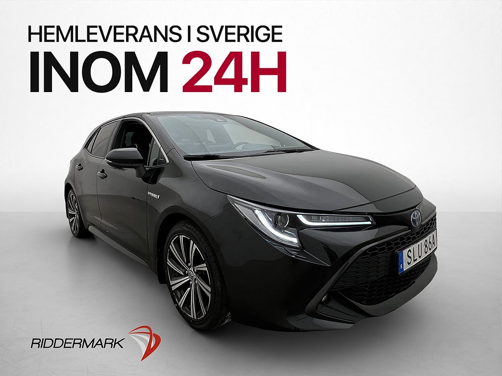 Toyota Corolla Hybrid e-CVT 184hk Kamera Halvskinn Bluetooth