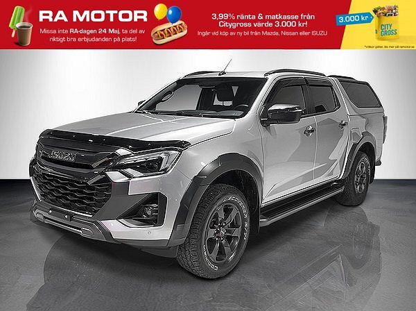 Isuzu D-Max CNG dubbelhytt  4WD |STYLE-PACK | Värmare | 2025