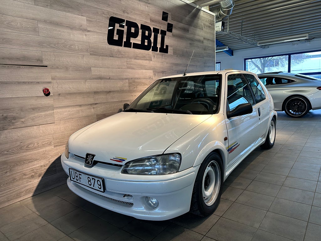 Peugeot 106 Rallye 1.6 101hk | 14500mil | Unik 