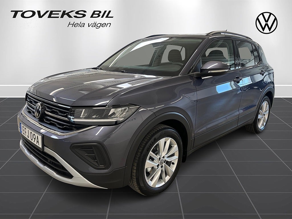 Volkswagen T-CROSS LIFE 1.0 TSI 115 HK AUT Drag/Bkamera/Keyless