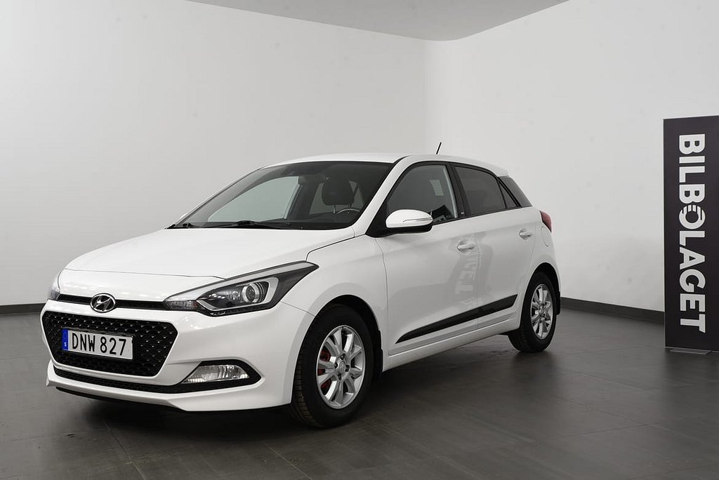 Hyundai i20 1.2 Manuell, 84hk, 2017