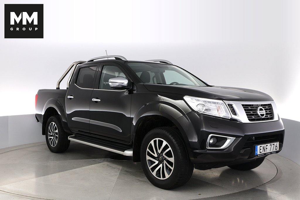 Nissan Navara Tekna 2.3dCi 4WD Drag 360° Moms Navi Skinn