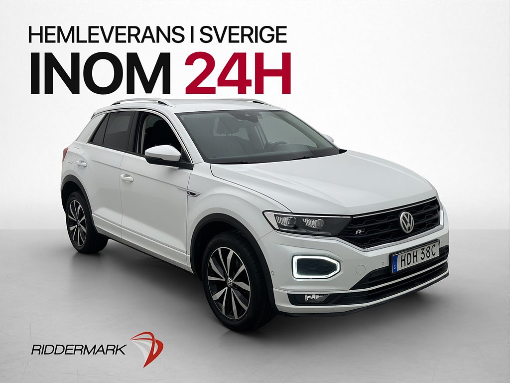 Volkswagen T-Roc 1.0 TSI 116hk R-Line Cockpit Kamera CarPlay