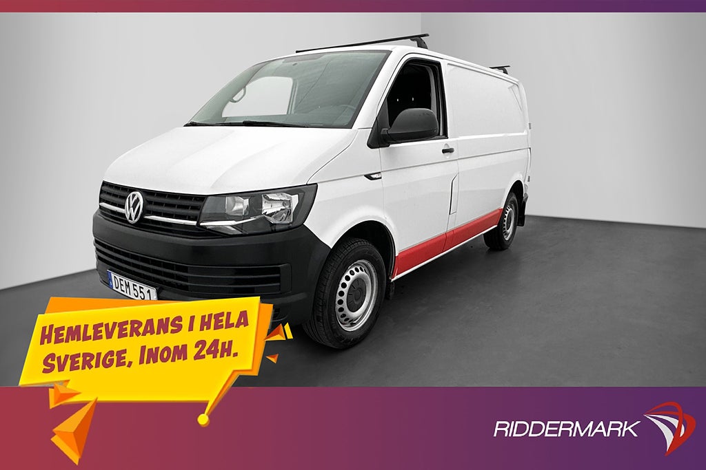 Volkswagen Transporter 2.0TDi Värm 3-Sits Takräcke Dragkrok