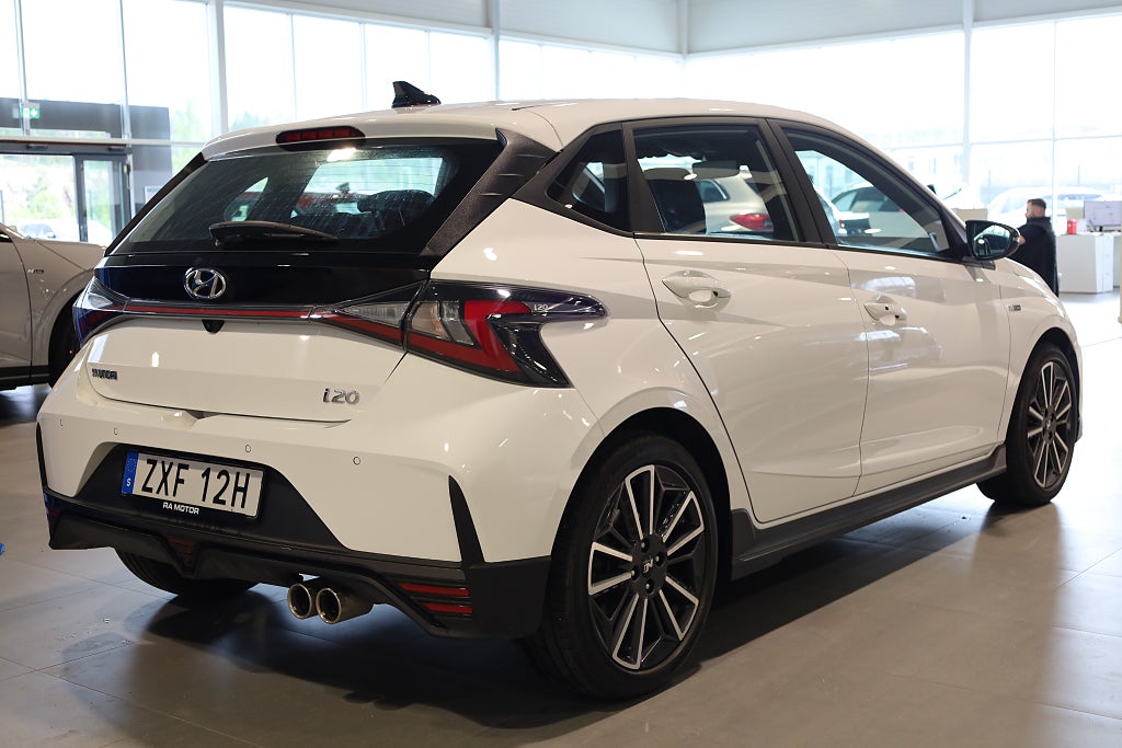 Hyundai i20 1.0 T-GDI DCT N-Line Kamera CarPlay Rattvärme Keyless 2022