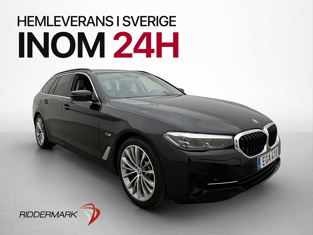 BMW 530e Touring 292hk Kamera Skinn Navi CarPlay