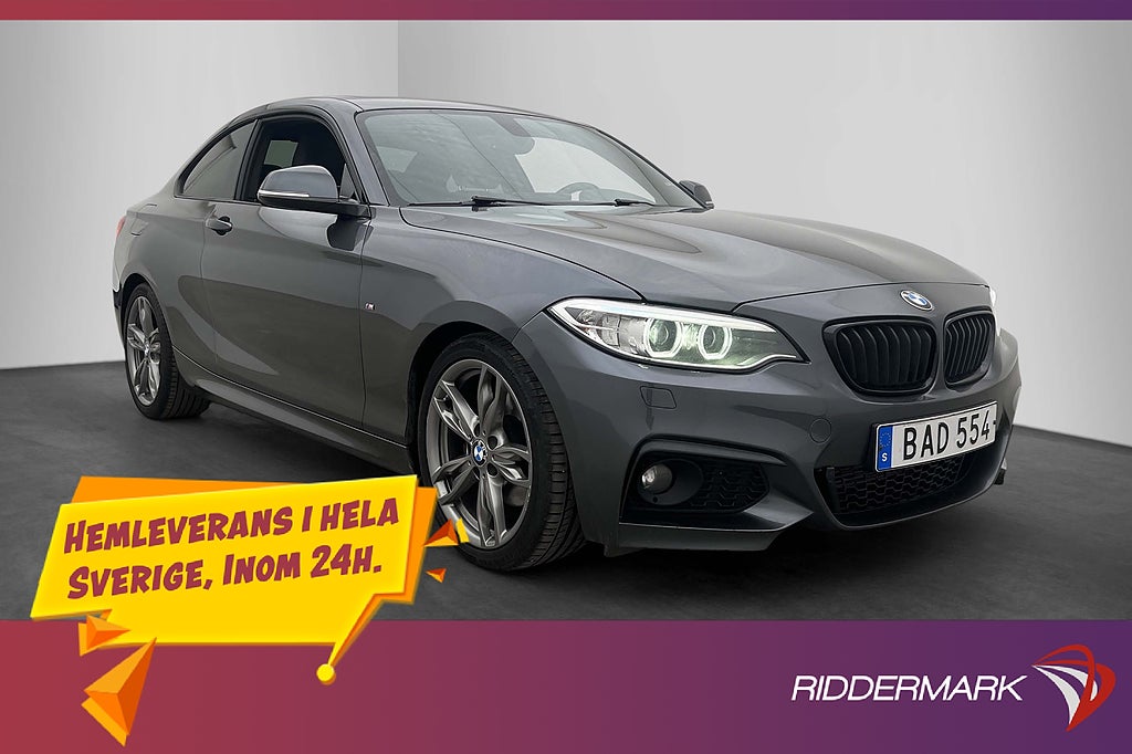 BMW 220 i Coupé 184hk M Sport Taklucka HiFi Navi Rattvärme