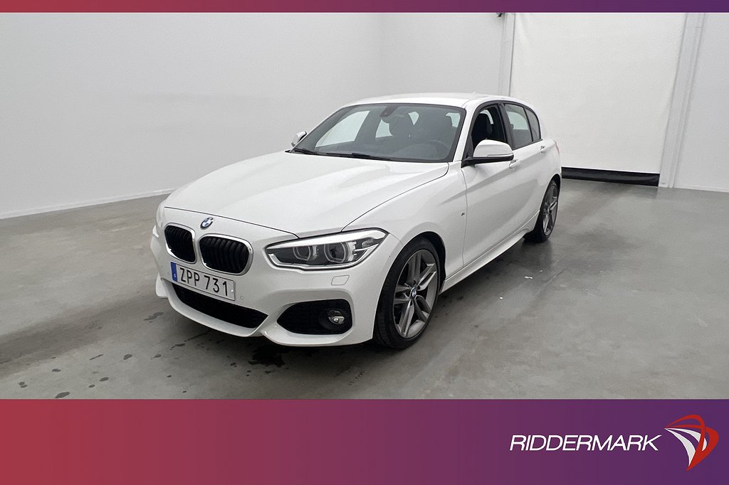 BMW 118 i 136hk M Sport HiFi Sensorer Skinn Keyless Rattvärm