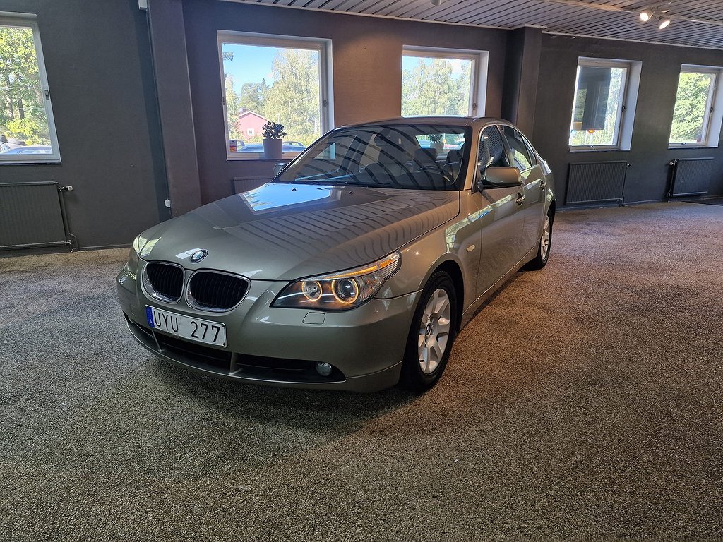 BMW 525 i Sedan Automat Ny servad Skinn