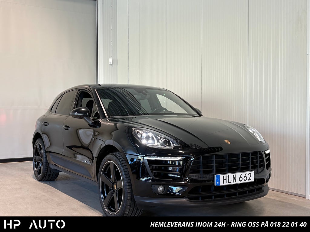 Porsche Macan S 340hk 1 ägare 18-vägs Dragkrok Navi S&V PDK