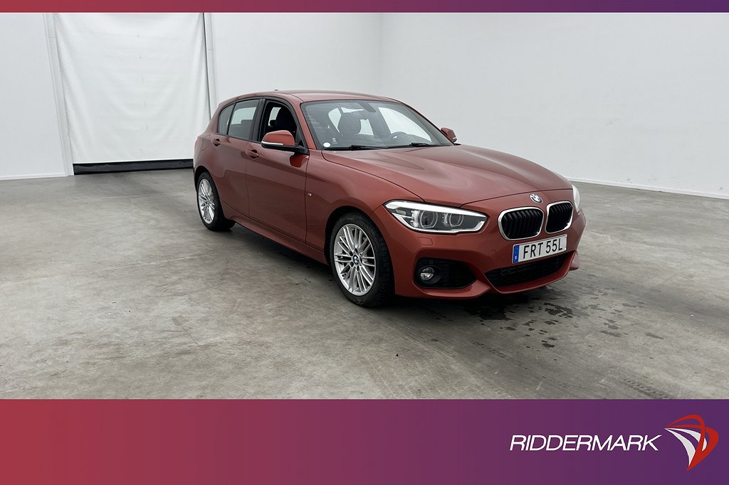 BMW 118 i 136hk M Sport Skinnklädsel Sensorer 0,6l/mil