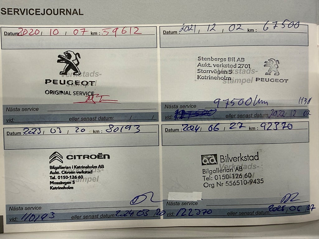 Peugeot 5008 1.6 THP 165 EAT GT-Line 7 Sits 12400 mil - miniatyr 23