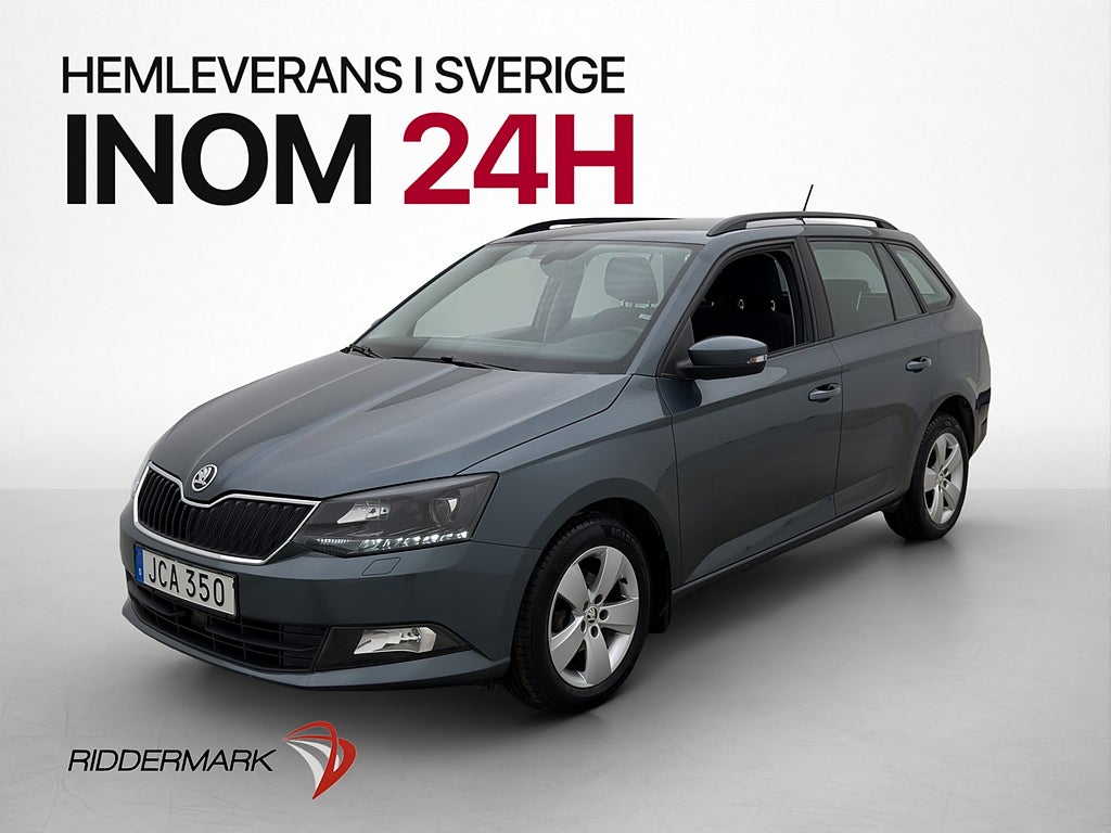 Skoda Fabia Kombi 95hk Style Keyless Farthållare CarPlay