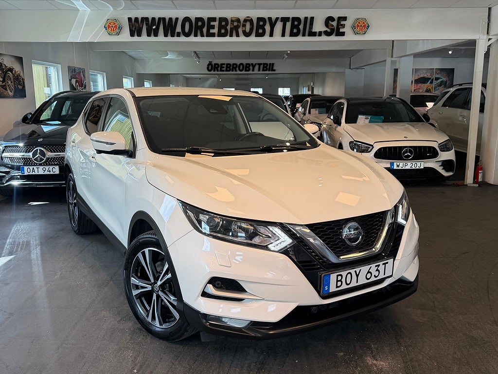 Nissan Qashqai 1.3 DIG-T DCT N-Connecta Gps 360 kamera M-värmare 158hk