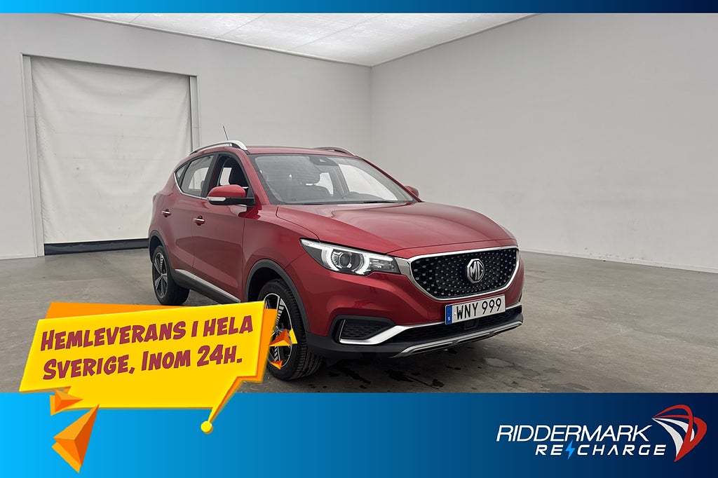 MG ZS EV 45 kWh Panorama Skinn Bkamera Navi