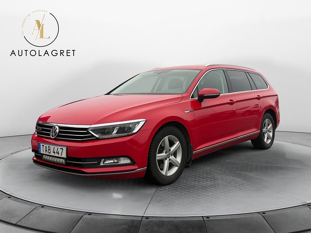 Volkswagen Passat Sportscombi 2.0 TDI SCR 4Motion GT Euro6 190hk Webasto