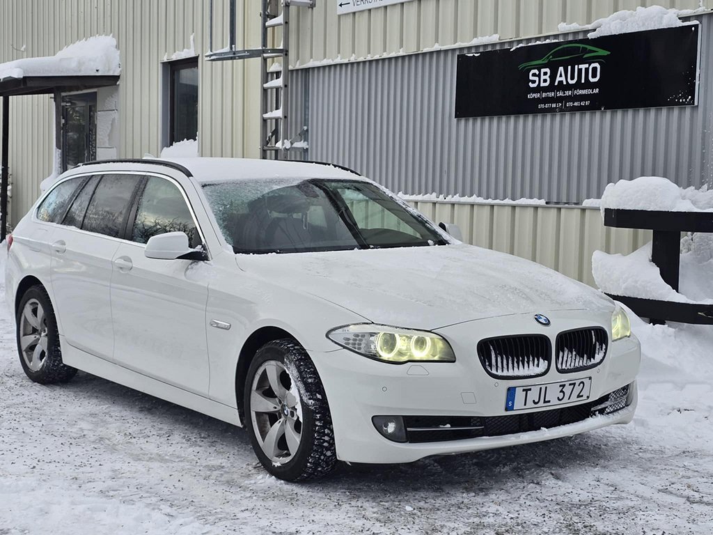 BMW 520 d Touring Steptronic, 1-ägare, Euro 5