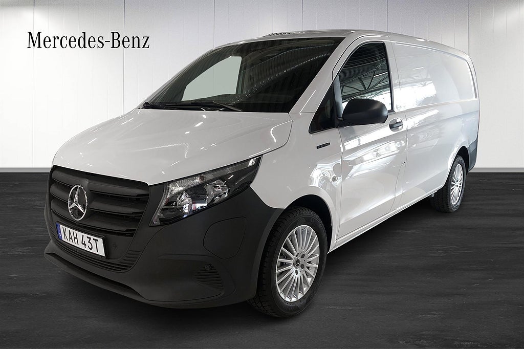 Mercedes-Benz eVito 112 lång skåp lagerbil omg leverans