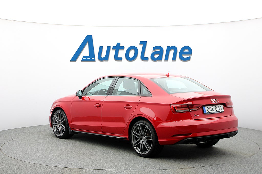 Audi A3 Sedan 1.0 TFSI Cockpit, 19", Adaptiv Fart. 115hk