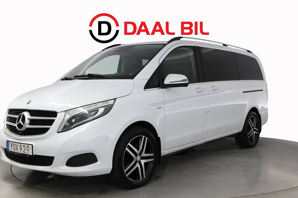 Mercedes-Benz V 250d 4MATIC 3.2t 190HK 7-SITS AVANTGARDE DRAG 360-KAM
