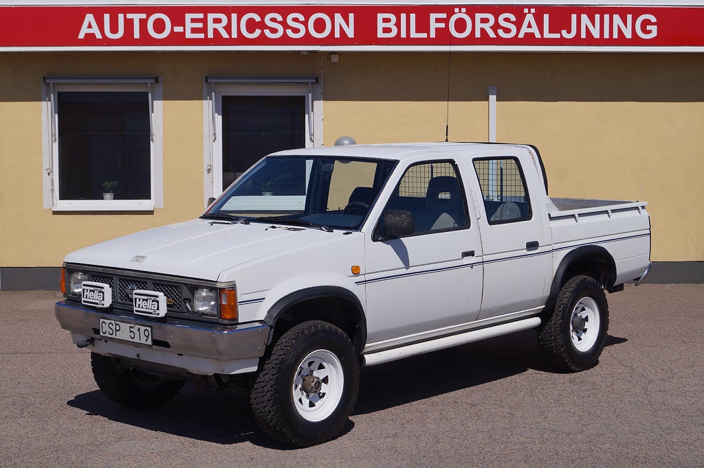 Nissan King Cab 4WD Dubbelhytt Gotlandsbil | Skattebefriad | Diesel