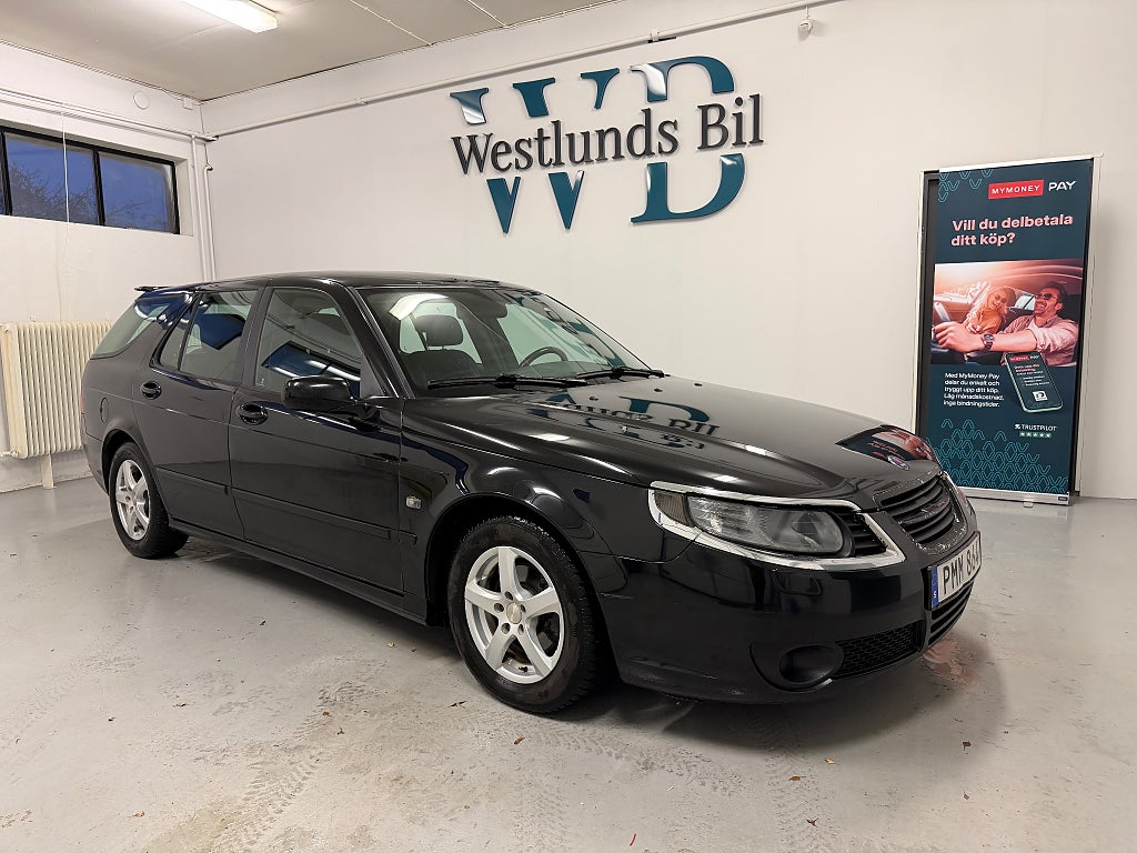 Saab 9-5 SportCombi 2.0t BioPower Vector | Nybes | M-Värm