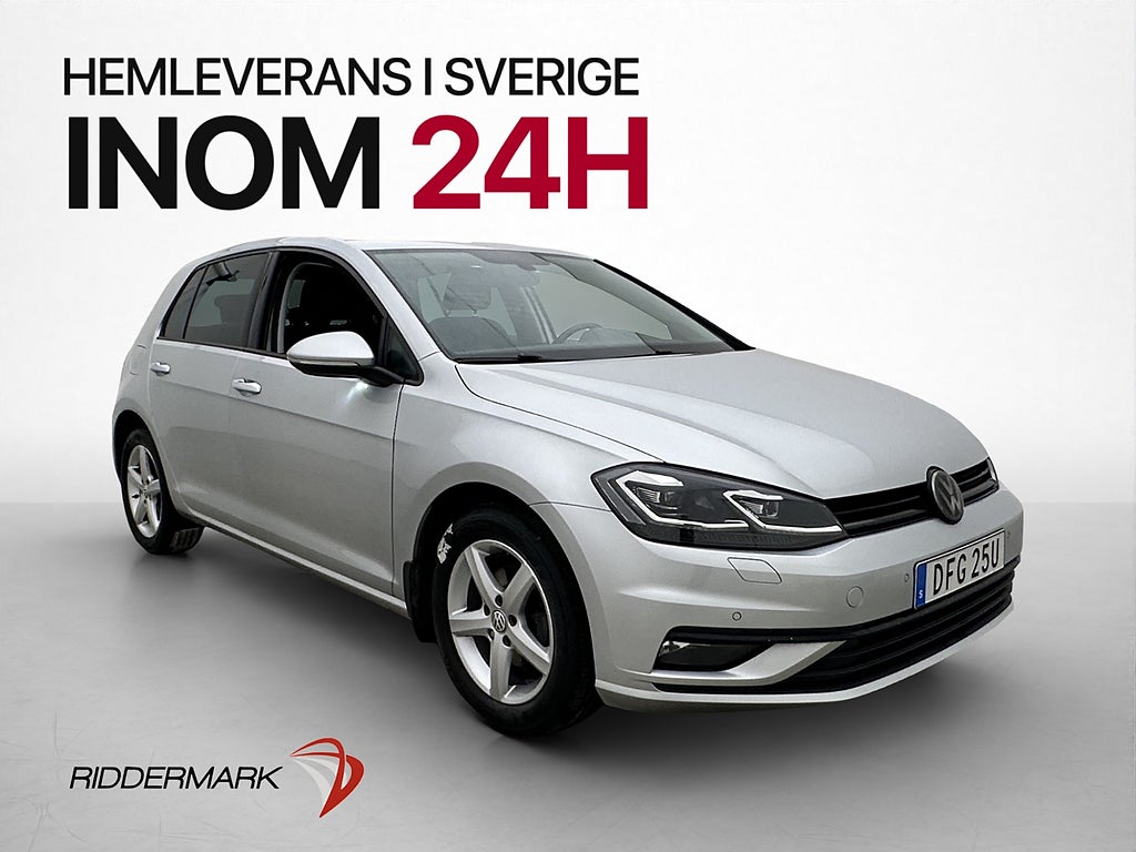Volkswagen Golf TSI 116hk Dynaudio Värmare Kamera Dragkrok