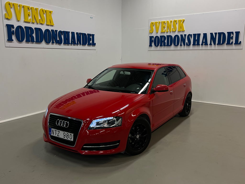 Audi A3 Sportback 2.0 TDI Attraction Comfort (Dragkrok) 