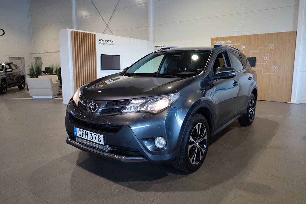 Toyota RAV4 2,0 D-4D EDITION 50 AWD Extraljus Motorv Drag 2014