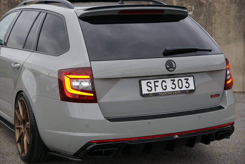 Skoda Octavia RS 2.0 TSI DSG 245hk MILLTEK H&R MAXTON PANO SE UTR