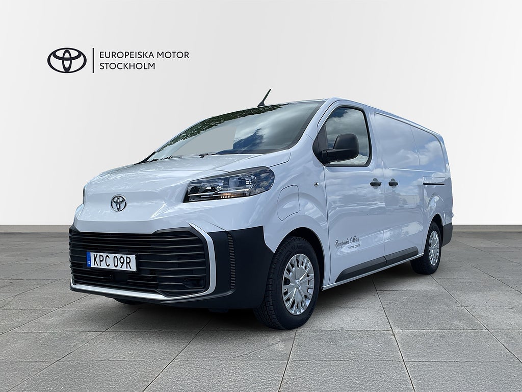 Toyota ProAce ELECTRIC LONG 75 KWH COMFORT 2 DÖRRAR - V-hjul