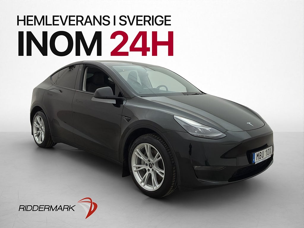 Tesla Model Y Long Range AWD Autopilot Dragkrok Svensksåld
