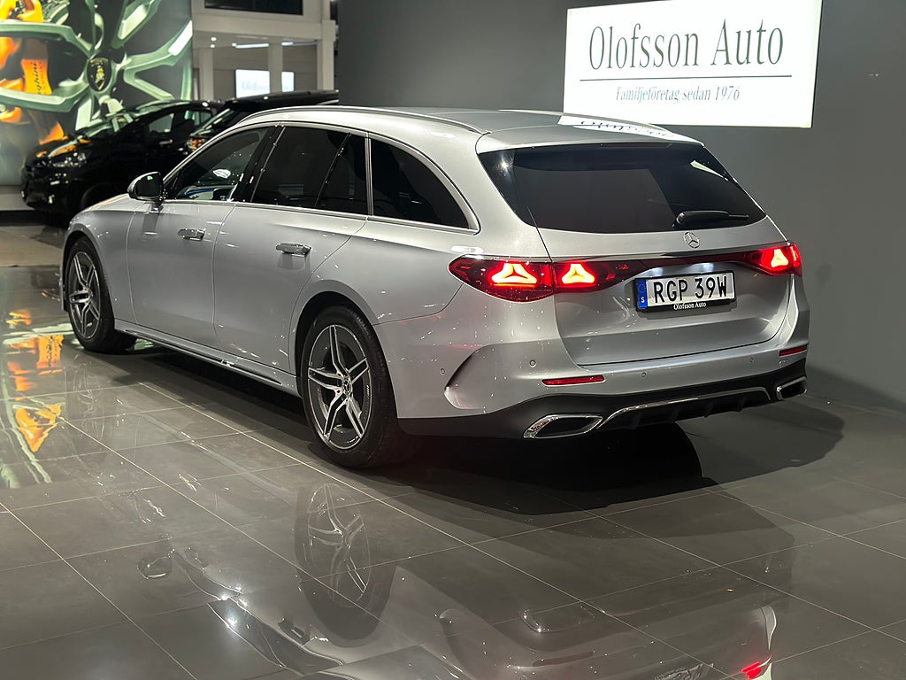 Mercedes-Benz E 220d AMG Advanced Plus Kombi Värmare - bild 3