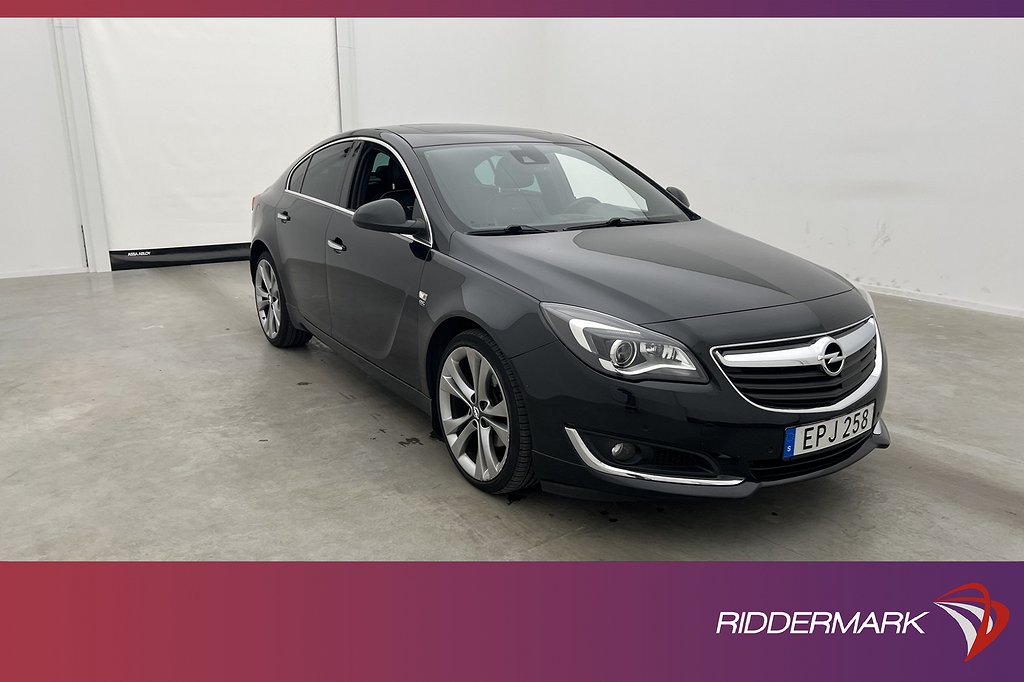 Opel Insignia 4x4 195hk Värm Taklucka Kamera Navi Elstol