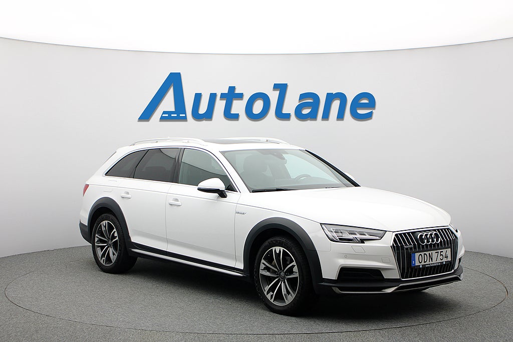 Audi A4 allroad 3.0 TDI V6 Pano, Drag, Värmare, Carplay 218hk