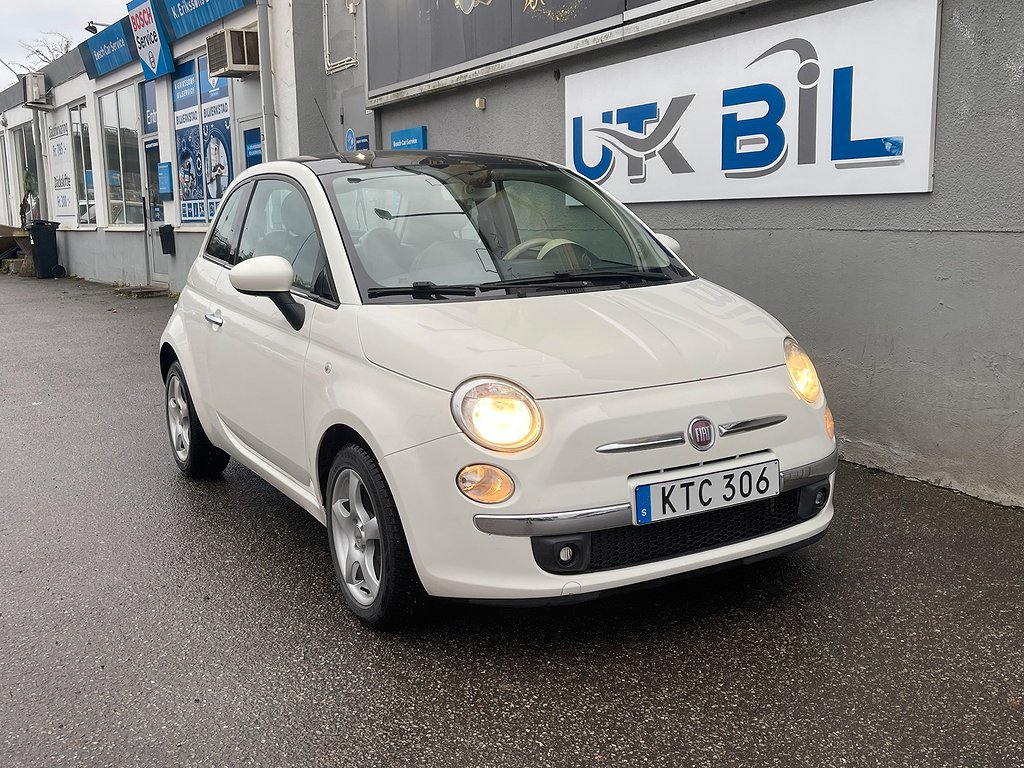 Fiat 500 1.2 8V Lounge Panorama / SoV / NyServad / Euro 5