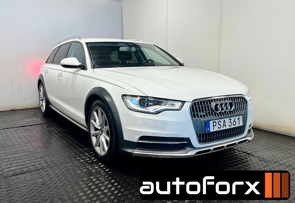 Audi A6 ALLROAD QUATTRO 3.0 TDI AUT 204HK D-VÄRMARE DRAG GPS