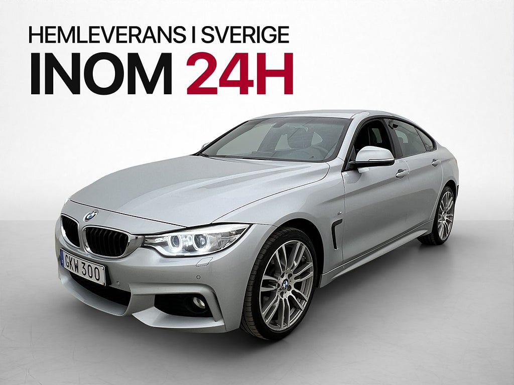 BMW 435 i xDrive Gran Coupé 306hk M Sport Kamera Navi Skinn
