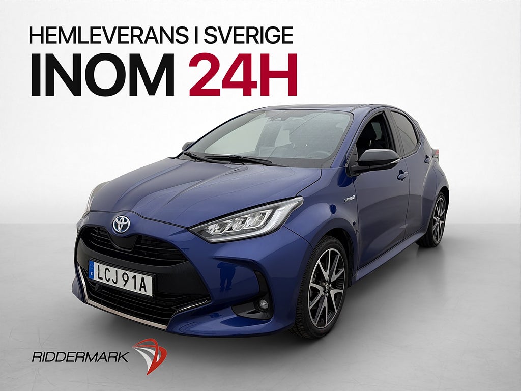 Toyota Yaris Hybrid Style Kamera Endast 0,32l/mil 360kr skat