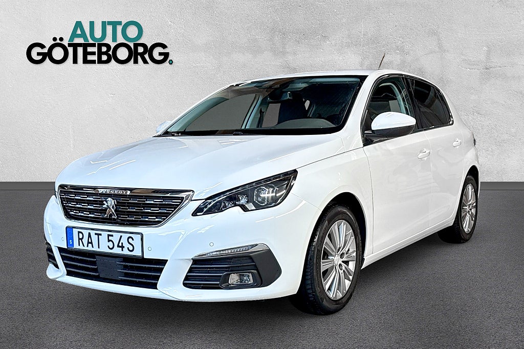 Peugeot 308 1.2 PureTech 131HK 1-Ägare 886kr Årskatt Automat