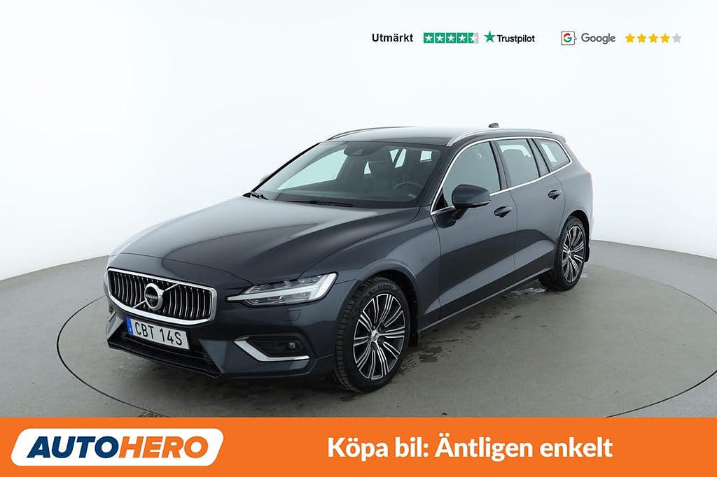 Volvo V60 D4 Inscription / 360, CarPlay, HUD, Dragkrok