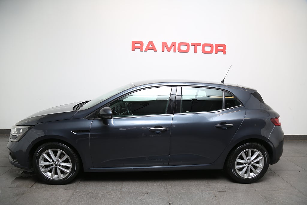 Renault Mégane 1,2 TCe 132hk Aut 5D Navi P-Sensorer Motorvärmare 2018