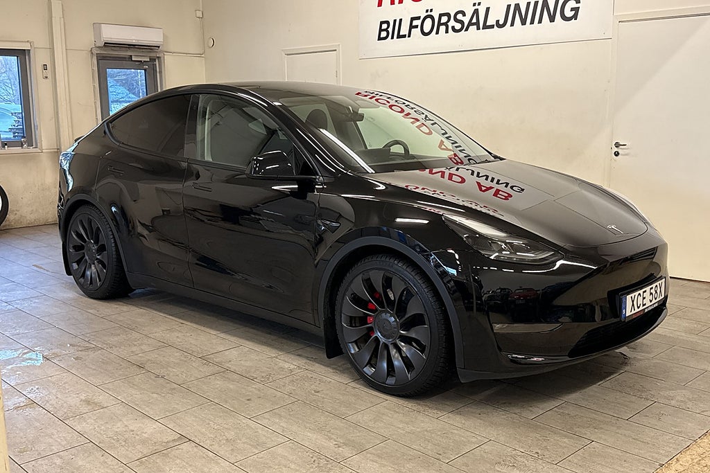 Tesla Model Y  Performan Premium Moms 21`" hjul  Drag  2327mil